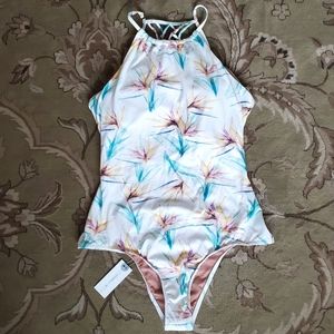 NWT O'Neill Paradise Cheeky One-Piece Bathing Suit - XL